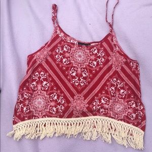 Bandanna tank top